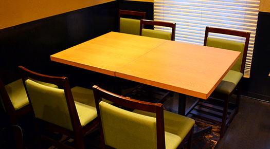 テーブル　離れのお席1卓（4人掛け）